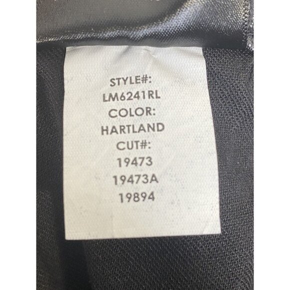 Liverpool Womens High Rise Denim Skirt‎ Front Side Slit Fray Hem Size 4/27 - Picture 9 of 12